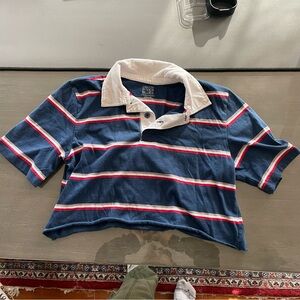 Cropped Vintage Polo